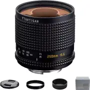 TTartisan 250mm F5.6 Full Frame Manual Focus Telephoto Reflex Lens for M42 Mount