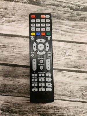 Universal Replacement Remote Compatible With Samsung LG TCL Sharp Vizio Phillips