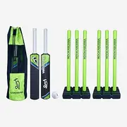 [KOOKABURRA] Hat Unisex-Youth Blast Plus Size 5 Kids Cricket Set, Black