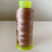 Brown Weaving Thread for Sewing,100% Polyester Sewing Machine Thread for Hair...