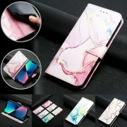 Flip Marble Leather Card Wallet Phone Case For 1+ OnePlus Nord N200 2 10 Pro CE