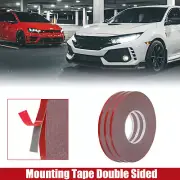 3 Pcs 20mx6mm Acrylic Double Sided Stick Adhesive Tape Roll Universal for Car