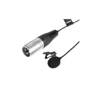 Saramonic Cardioid Lavalier Microphone Clip-On Lapel w/ XLR 3-Pin Connector