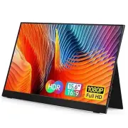 Portable-Monitor-for-Laptop - 15.6'' 1080P FHD IPS Display USB-C&HDMI 1080p
