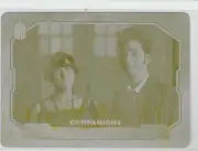 2015 Topps Doctor Who Doctor PRINTING PLATE COMPANIONS 1/1 CT6 TENNANT DONNA