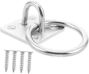 TOGEVAL Stable Accessory Horse Tie Down Ring Cross Tie for Horse Barn Stable Use
