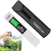 Tds Meter | TDS EC Temp Meter - Professional Detection Device, Accurate Measurement Tool for Home Hydroponics Swimming Pool