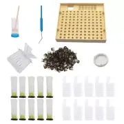 Plastic Transfer Needle Box Cage Cell Cup Cover Beekeeping Tool