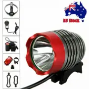 8000Lm LED Rechargeable Front Head MTB Bicycle Bike Light Headlight LAMP