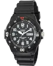 Casio Analog Sport MRW-200H-1BV Wrist Men Watch Numeric WHITE text