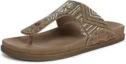 [Blowfish Malibu] Women's Lyric Flat Thong Sandal, Beaded