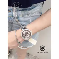 在飛比找蝦皮商城精選優惠-[現貨] MICHAEL KORS MK女用手錶 銀色水鑽面