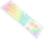 DOITOOL 104 Key Material Translucent Key Caps Light Transmitting Mechanical Keyboard DIY