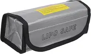 FUNNETOYU Lipo Battery Storage Bag Fireproof and Explosion Safety Pouch for Lithium Batteries Durable Foil Material Lightweight and Portable Design for