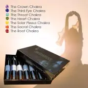 Chakra Essential Oils Kit. Essential Oil Gift Set. Balancing Healing Meditation
