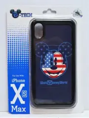 Disney WDW 4th July Patriotic Flag Mickey Apple Iphone 10 XS Max Cellphone Case