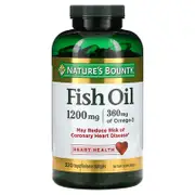 [iHerb] Nature's Bounty 魚油，1,200 毫克，320 粒速釋軟凝膠