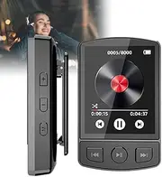 32GB MP3 Player with Wireless,HiFi Lossless Sound,1.8" Screen | All-in-One Entertainment (Music/FM Radio/Recording/E-Book) | Long Battery Life,Sport Clip for Running,Gym & Study,32GB