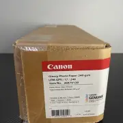 Canon 2047V139 Glossy Photo Paper 240gsm 17"x100' Roll Size 432mm x 30.5m NEW