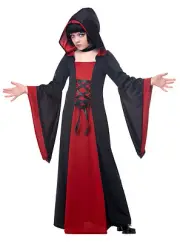 Child Hooded Robe Vampire Costume