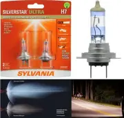 Sylvania SilverStar Ultra H7 55W Two Bulbs Head Light High Beam Replacement Lamp (for: Volkswagen)