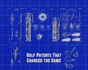 Golf Club Patents Mousepad Computer Mouse Pad 7 x 9