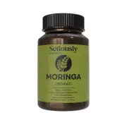 Seriously Organic Moringa Capsules 120 Caps 550mg Herbal Multi Vitamin Quercetin