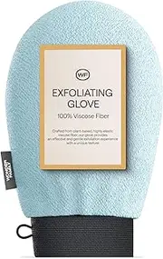Premium Deep Exfoliating Glove for Shower - Spa Kit with Body Exfoliator Glove and Shower Cap - Scrub Gloves Exfoliating Body Scrubber - Dead Skin Remover for Body & Face-Exfoliating Mitt for Shower