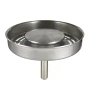 Leak Free Seal Plug Fittings Efficient Drainage Kitchen Sink Strainer Basket