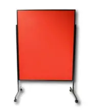 Floor Pinboard 1500x1200mm- Red