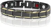 Baluue Titanium Steel Bracelets Black Men Bangles Men Hand Chain Bracelet for Men
