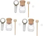 ULDIGI 3pcs Car Perfume Empty Bottle Aroma Bottle Glass Diffuser Bottles Deco...