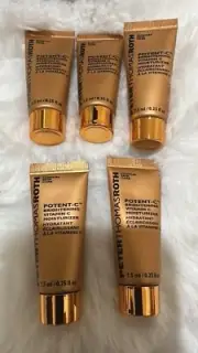 Lot of 5 Peter Thomas Roth Clinical Skincare Brightening Moisturizer 7.5ml W19