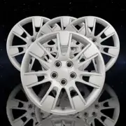 Auto Reflections Silver 14 Spoke 16" Wheel Covers for 2014-2016 Toyota Corolla