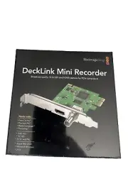 Blackmagic Decklink Mini Recorder HD PCIe HDMI SDI - NEW IN BOX - BDLKMINIREC