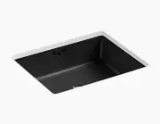 Kohler K-2330-7 Kathryn 17X13 Undermount Lavatory Sink Black