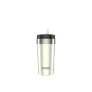 Contigo Uptown 473ml Insulated Travel Mug Dual Sip Tumbler Integrated Straw/ Spout Keep Drinks Hot/ Cold White