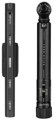 Topeak Torq Stick Ratcheting Torque Wrench - Adj., 2-10Nm Range, 5 Piece Bit Set