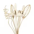 12Pcs Lotus Bud Flower Rattan Reed Diffuser Sticks Aroma Home Bathroom Fragrance