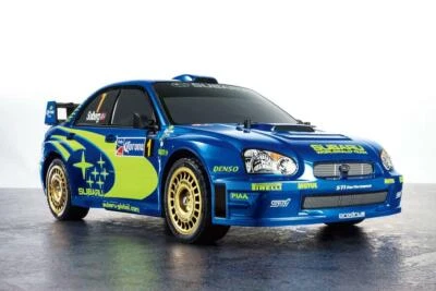 TAMIYA 47372 Subaru Impreza Mexico 2004 TT01E 1:10 RC Car Wheel Deal Package