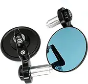 Rear View Mirror 1pair 7/8 "22mm Universal Motorcycle Rearview Mirror For Z800 Z900 Z1000 For Ninja 250 300 400 650 1000 ER-6N Aluminum Alloy End Side Mirror