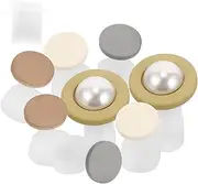 CRILSTYLEO 8pcs Silicone Toe Separators for Nail Art Toe Spacers Spreader Comfortable Foot Dividers