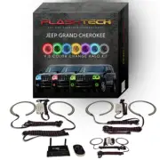 RGB LED Halo kit & Wifi App for 05-10 Jeep Grand Cherokee Headlight & Fog Lights (for: Jeep)