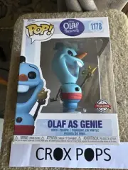 OLAF AS GENIE FROZEN Disney SE 1178 Funko Pop Vinyl New in Mint Box + PROTECTOR
