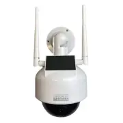 Solar Simulate Dome Security Camera with LED Light Security Monitors