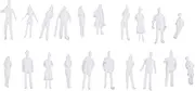 simhoa Lots 20 1/100 Scale Unpainted Model People Architecture Figure Figurine