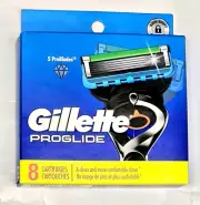 Gillette ProGlide Shield Razor Blades Refill Cartridges 8 Pack SEALED NEW