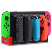 TEGAL 4 Port Joy-Con Charging Station for Nintendo Switch
