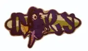 Finding Nemo Dory with Surfboard 2" Wide Iron On Patch