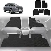 Outback GT 6D Diamond Custom-Fit Car Floor Mats, Compatible with for Nissan Qashqai 2022-Current | Heavy Duty | Anti-Slip | All Weather Protection | Car Accessories